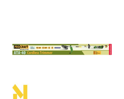 Тример акумуляторний Procraft ATA40