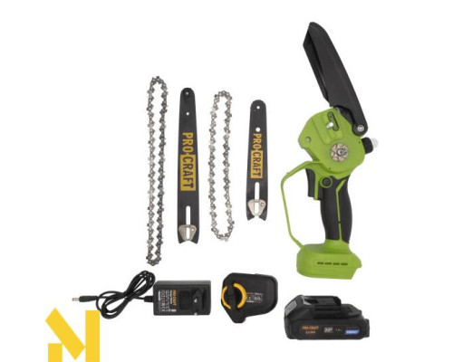 Міні-пила акумуляторна Procraft PKA44 (1 АКБ+ЗП+кейс)