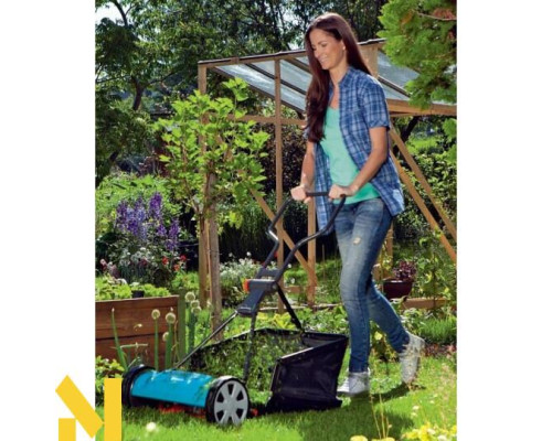 Газонокосарка механічна барабанна Gardena Classic 330