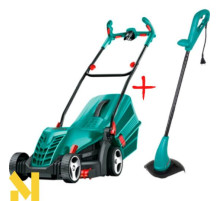 Комплект газонокосарка Bosch Rotak ARM 34 + Тример Bosch ART 23 SL (06008A6108)