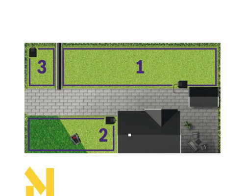 Газонокосарка-робот Bosch Indego 400