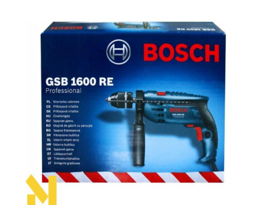 Дриль ударний Bosch Professional GSB 1600 RE