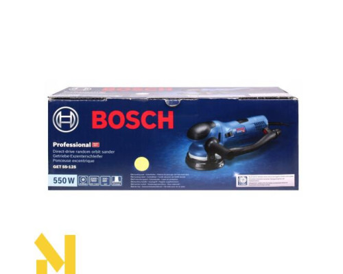 Шліфмашина ексцентрикова Bosch GET 55-125 Professional