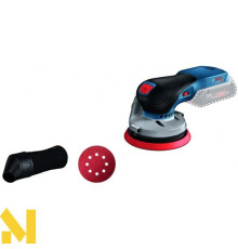 Шліфмашина ексцентрикова акумуляторна Bosch GEX 18V-125 (без АКБ та ЗП)