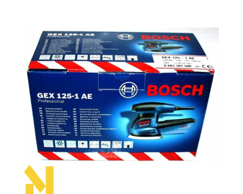 Шліфмашина ексцентрикова Bosch GEX 125-1 АЕ