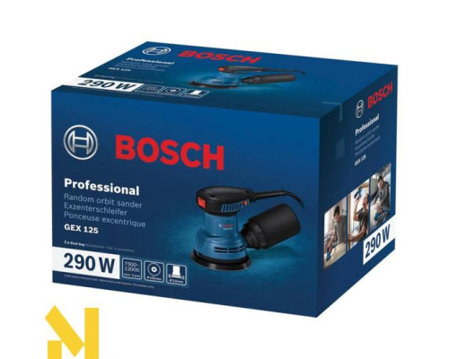Шліфмашина ексцентрикова Bosch GEX 125 Professional