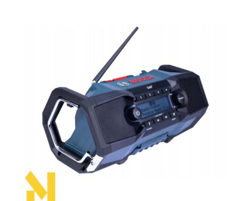 Радіоприймач гібридний Bosch GPB 18V-2 SC Professional Bluetooth DAB+ (без АКБ)