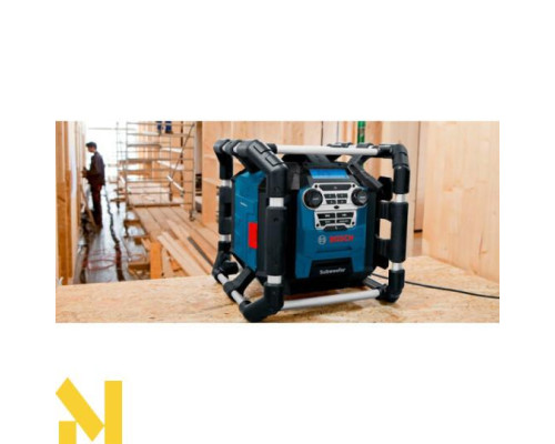 Радіоприймач акумуляторний Bosch Professional GPB 18V-5 C (без АКБ та ЗП)