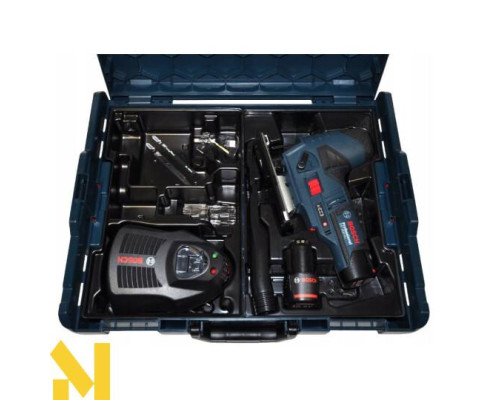Лобзик акумуляторний Bosch GST 12V-70 + 2х2.0 А.ч + ЗП + L-BOXX