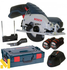 Пила дискова акумуляторна Bosch GKS 10,8 V-Li L-BOXX 2.5 А.г
