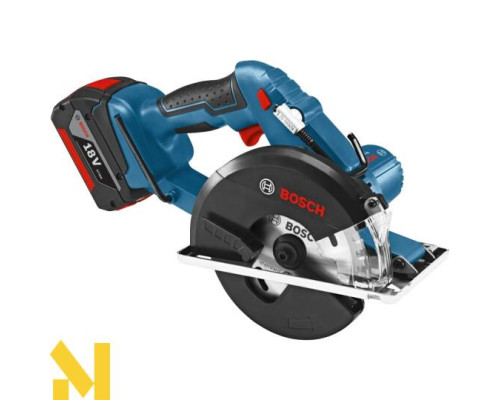 Пила дискова акумуляторна Bosch GKM 18 V-LI L-Boxx/5 А.г/ЗП