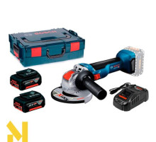 Болгарка (кутова шліфмашина) акумуляторна Bosch GWX 18V-10 (06017B0102)