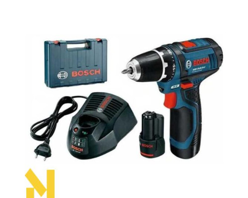 Акумуляторний дриль-шуруповерт BOSCH GSR 12V-15