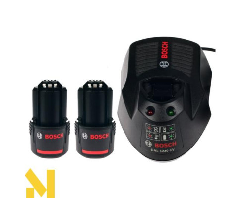 Багатофункціональний інструмент (реноватор) акумуляторний Bosch GOP 12V-28 + 2x2,0 А.г + ЗП + L-BOXX