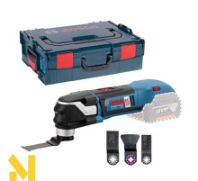 Багатофункціональний інструмент (реноватор) Bosch GOP 18 V-EC L-BOXX (без АКБ та ЗП)