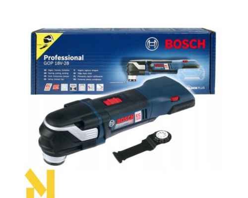 Багатофункціональний інструмент (реноватор) акумуляторний Bosch GOP 18 V-28 Professional  (без АКБ та ЗП)