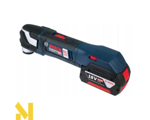 Багатофункціональний інструмент (реноватор) акумуляторний Bosch GOP 18V-28 + 2x5,0 А.г + ЗП L-BOXX