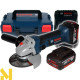 Болгарка (кутова шліфмашина) акумуляторна Bosch GWS 18-125 V-LI