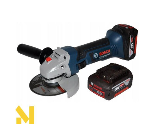 Болгарка (кутова шліфмашина) акумуляторна Bosch GWS 18-125 V-LI