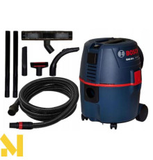 Пилосос будівельний Bosch GAS 20 L SFC + щітка