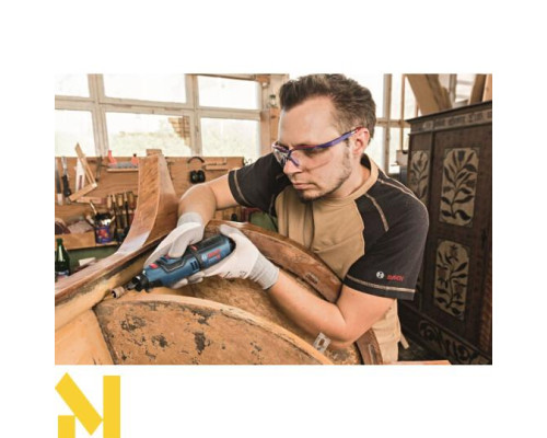 Гравер акумуляторний Bosch GRO 10,8/12 V-LI Professional (без АКБ та ЗП)