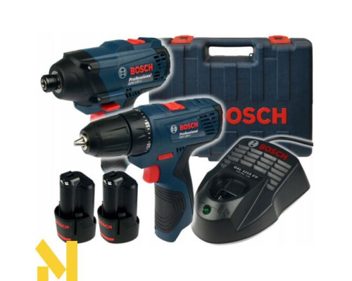 Набір з двох інструментів Bosch GSR 120-LI + GDR 120-LI