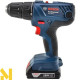 Дриль-шуруповерт акумуляторний Bosch Professional GSR 180-LI 2 x 2,0Ah, AC