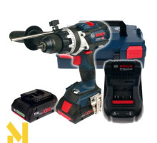 Акумуляторний дриль-шуруповерт Bosch GSR 18V-85 C + 2x4,0 А.ч + ЗП + L-BOXX