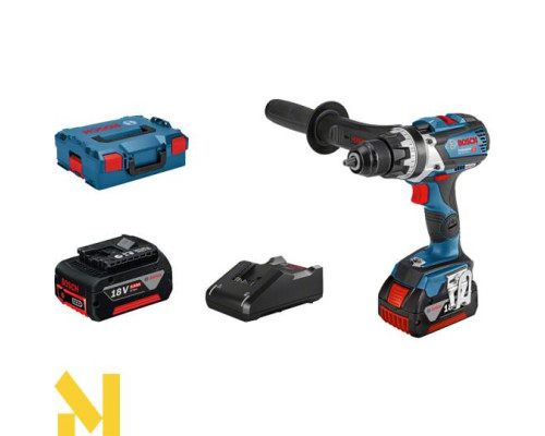 Дриль-шуруповерт акумуляторний Bosch GSR 18V-110 C (L-Boxx) (06019G010C)