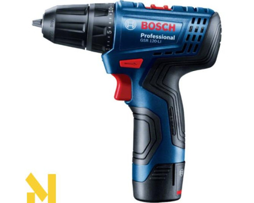 Дриль-шуруповерт акумуляторний Bosch GSR 120-LI Professional (06019G8002)