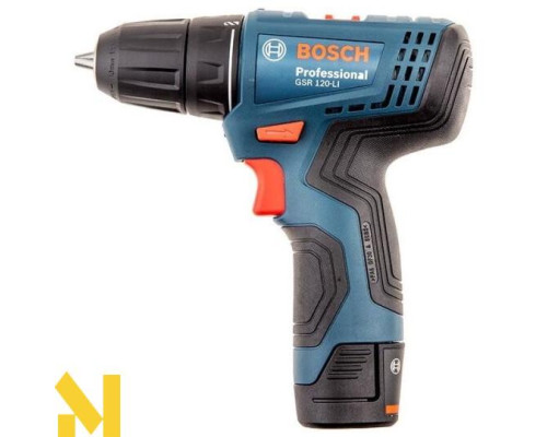 Акумуляторний дриль-шуруповерт Bosch GSR 120-LI + GLI 12V-300, 2 АКБ