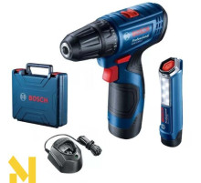 Акумуляторний дриль-шуруповерт Bosch GSR 120-LI + GLI 12V-300, 2 АКБ