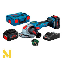 Болгарка (кутова шліфмашина) акумуляторна Bosch GWX 18V-15 SC (L-Boxx)