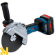 Болгарка (кутова шліфумашина) акумуляторна Bosch GWS 18V-180 P Professional (06019H6L01) (без АКБ та ЗП)