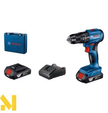 Дриль-шуруповерт аккумуляторний ударний Bosch GSB 185-LI
