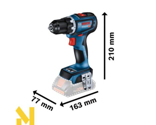 Дриль-шуруповерт акумуляторний Bosch GSR 18V-90 (06019K6002) (без АКБ та ЗП)