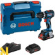 Дриль-шуруповерт ударний акумуляторний Bosch GSВ 18V-90 C Professional (06019K6104)