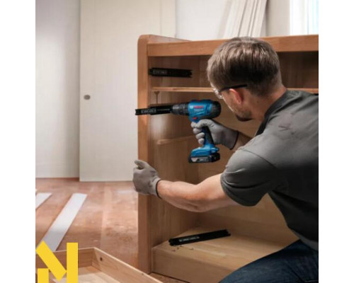 Дриль-шурупокрут ударний акумуляторний Bosch GSB 183-LI Professional (2 АКБ GBA 18V 2.0Ah, ЗП GAL 18V-20)