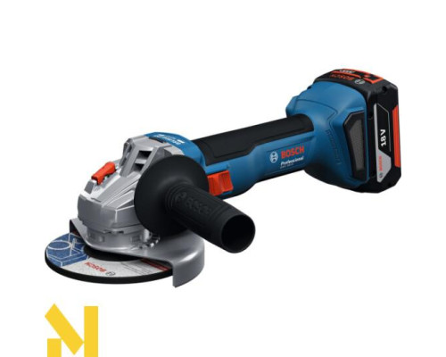 Болгарка (кутова шліфмашина) акумуляторна Bosch Professional GWS 18V-8 (2 АКБ та ЗП)