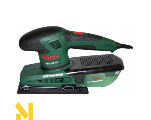 Шліфмашина вібраційна Bosch PSS 200 AC