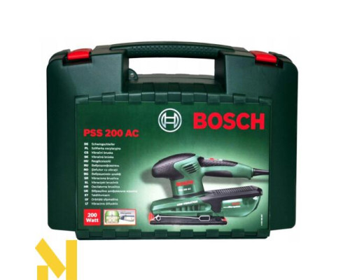 Шліфмашина вібраційна Bosch PSS 200 AC