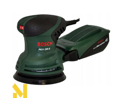 Шліфмашина ексцентрикова Bosch PEX 220 A