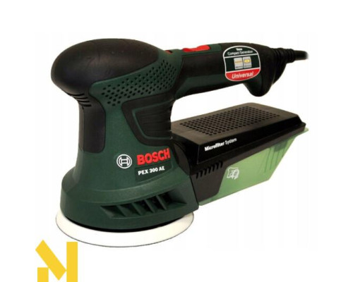 Шліфмашина ексцентрикова Bosch PEX 300 AE + 25 шліфувальних листів