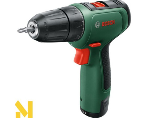 Дриль-шурупокрут акумуляторний Bosch EasyDrill 1200 (2 АКБ + набір свердел)