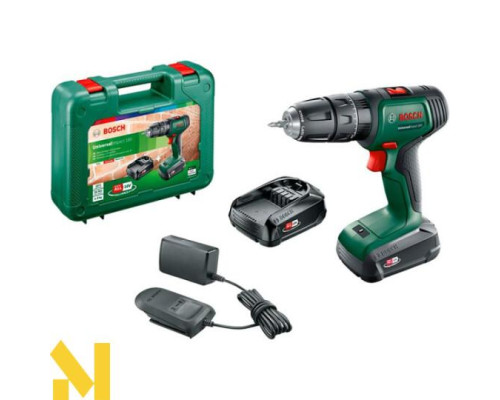 Дриль-шуруповерт ударний акумуляторний Bosch Universal Impact 18V (06039D4102)