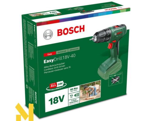 Шуруповерт акумуляторний Bosch Easydrill 18V-40