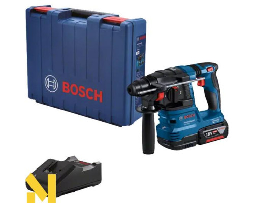 Перфоратор акумуляторний Bosch Professional GBH 185-LI (АКБ 4Аг + ЗП + Валіза)