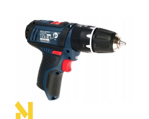 Акумуляторний ударний дриль-шуруповерт Bosch GSB 12V-15 + набор біт і сверл 39 шт + сумка