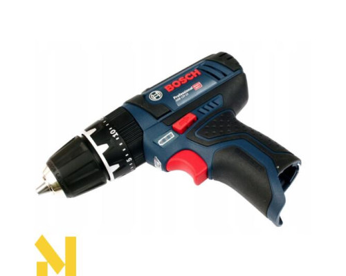 Акумуляторний ударний дриль-шуруповерт Bosch GSB 12V-15 + набор біт і сверл 39 шт + сумка