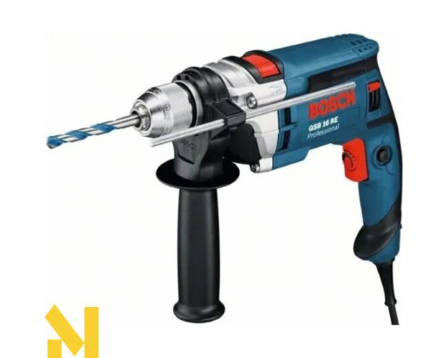 Дриль ударний Bosch GSB 16 RE БЗП + набір свердел 7 шт